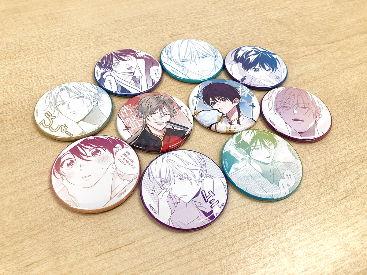 💛コラボグッズ大紹介💜／／ #ナカまであいして × THEキャラCAFE