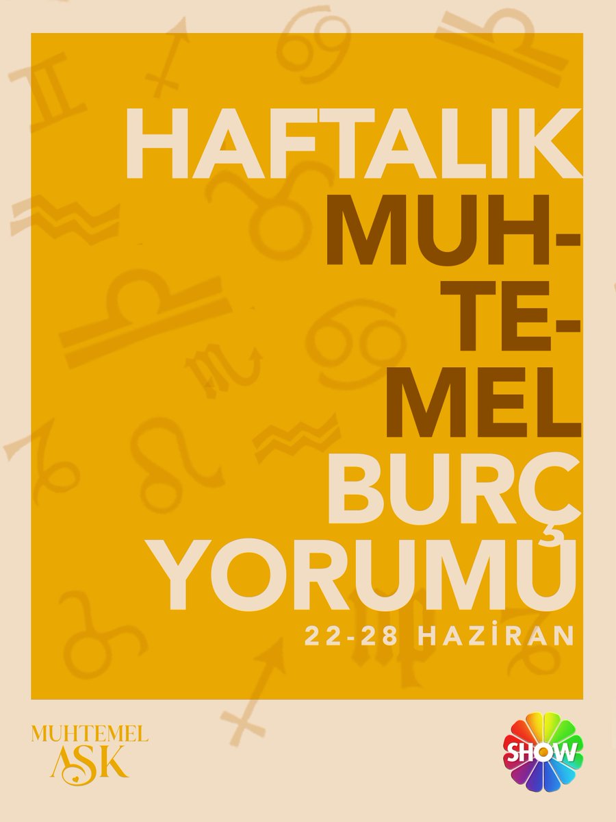 Muhtemel Aşk tweet media