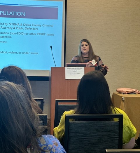 NTBHA6's tweet photo. NTBHA at Texas Council Conference
North Texas Behavioral Health Authority thanks the Texas Council of Community Centers for a great conference in San Antonio!  NTBHA staff attended, presented, and learned a lot! Chad Anderson and Jessica Martinez spoke on Crisis Services. https://t.co/vDoMvktz4B