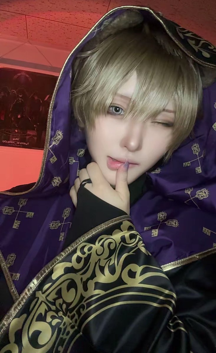 _chisu_o0's tweet photo. cosplay / twst 🍩 ※ﾈｲﾙ 反転

『  
　　どうッスか？
　　　　　案外似合ってるっしょ
　　　　　　　　　　　　　　　　 』 https://t.co/fQgeDJZG7l