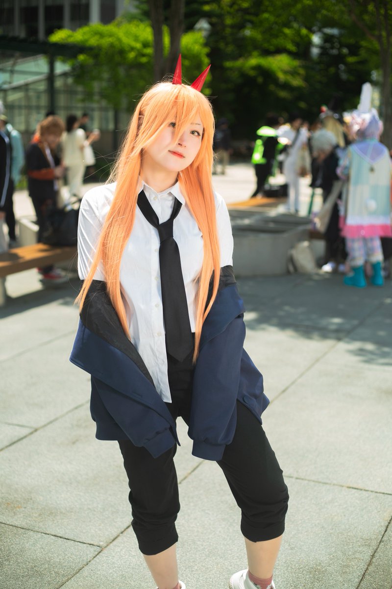 prototype_ruka's tweet photo. ちぇんそー
　パワー！！

📷@Akashi_karaoke 

#cosplay

#サツコス https://t.co/SJGREzx2kC