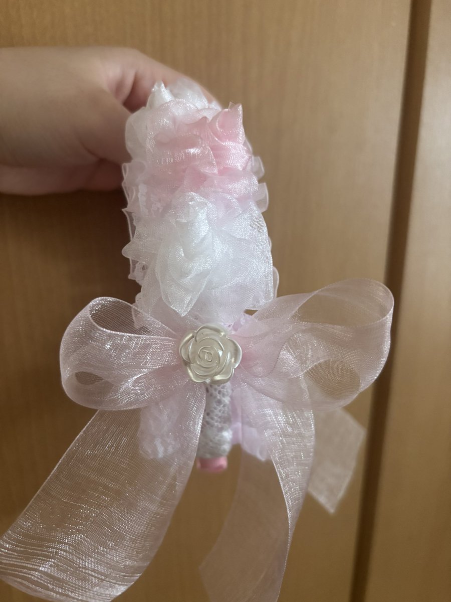 iammelt2026's tweet photo. 姪っ子のためのカチューシャ可愛すぎるᐡ⸝⸝>  ̫ <⸝⸝ᐡ
下妻物語見ながら作り上げました笑笑 https://t.co/5ZrtAmkmbR