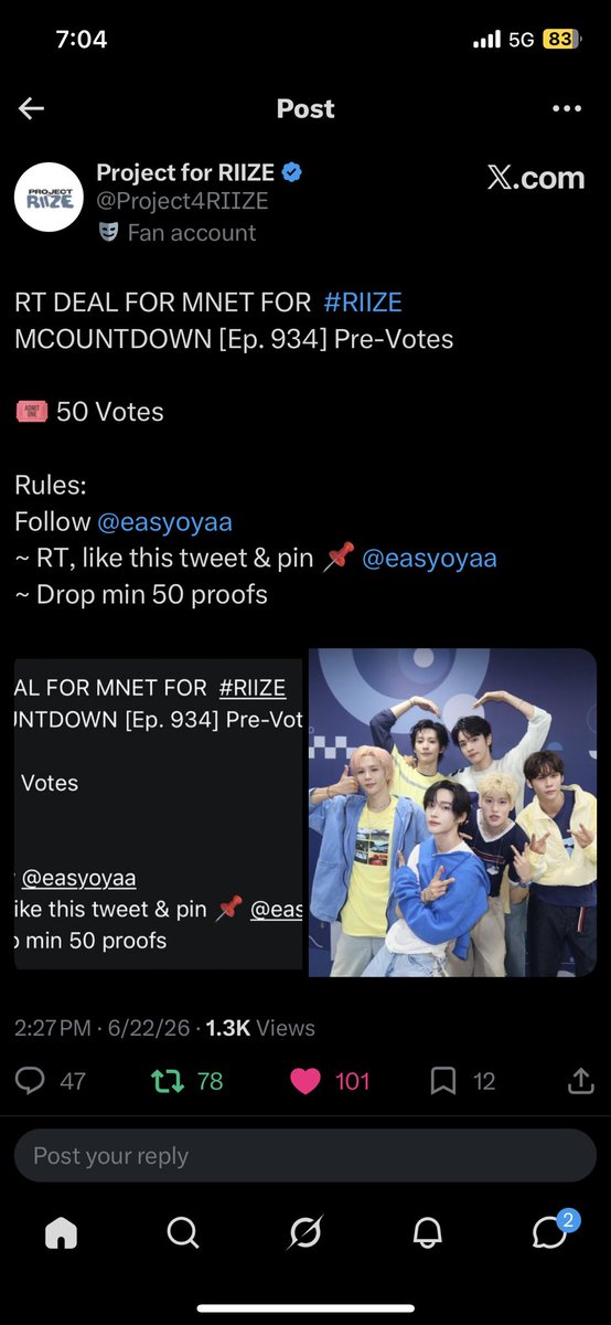 issaaaaa04's tweet photo. @Project4RIIZE @easyoyaa #RIIZE https://t.co/8vch4b74mA