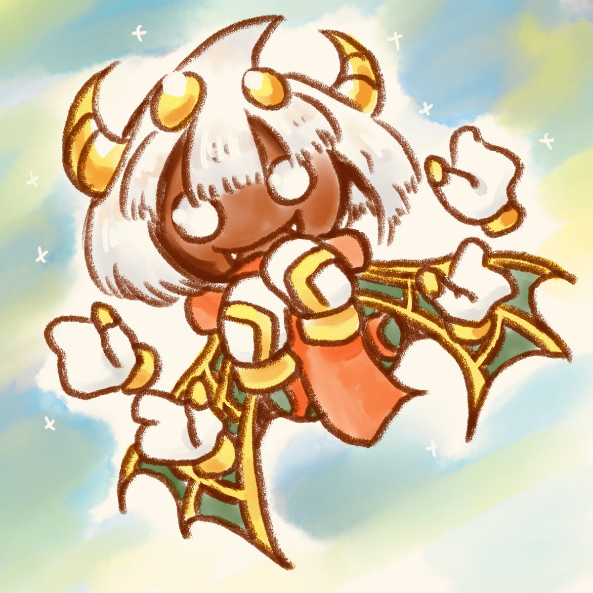 天然記念物様　おまとめかわいい軍団 シンプルなデザインのキャラクターは難しい…！ 可愛くなれー🥺