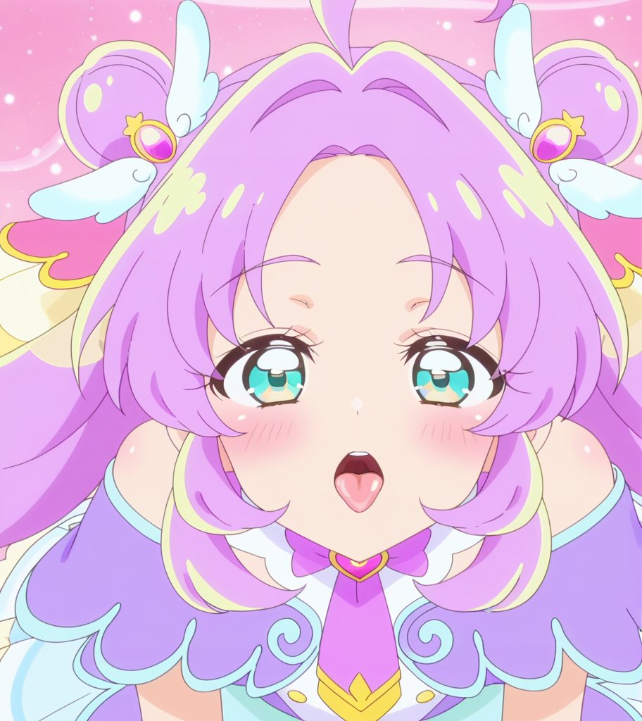 gree_aipic's tweet photo. キュアアンサー「御飯ください❤」

#名探偵プリキュア https://t.co/W9BfrwwQLR