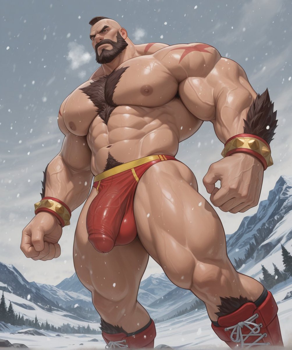Wild_Feral's tweet photo. #R18 #bara #gay #yaoi #yaoilove #art #muscle #daddy #ZANGIEF #SF6 #Streetfighter６ https://t.co/M8e3pOp9zS