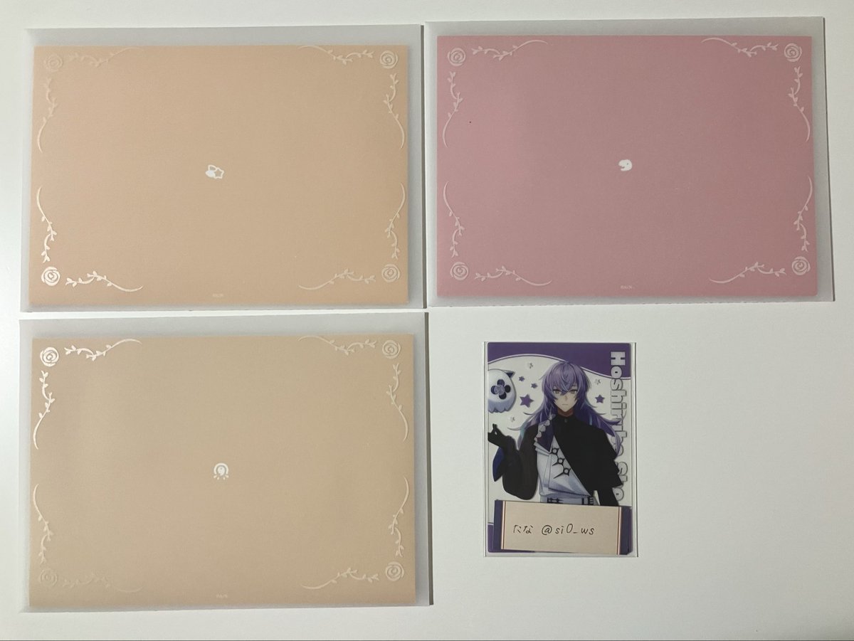 si0_ws's tweet photo. 【交換】にじさんじ Luminous Marriage 
ジューンブライド2026 ジュンブラ フォト風カード フォトカ チェキ Aグループ 特典 ポップアップカード

譲)1,2枚目
求)3枚目

⚪︎郵送のみ
⚪︎検索からでもお気軽にお声掛けください https://t.co/dUeNX5OMTB