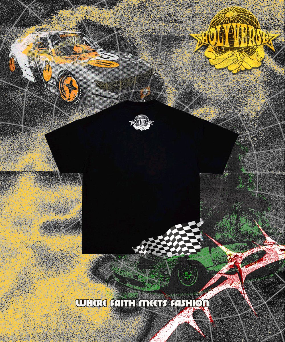 holyverse_'s tweet photo. "Don't just drive through life - take control of the wheel, shift gears, and accelerate toward your dreams.
Remember, the elevation of your life is in your hands."
This tee isn't just about racing - it's about mindset, motivation, and owning your journey.
#global #ghfashion https://t.co/MvbyxDpWxW