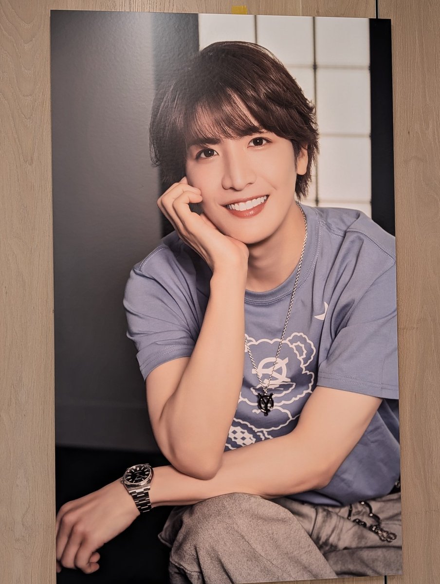 6qlilTGBmcg3lDJ's tweet photo. 松岡卓弥くんのスペシャルイベントに行ってきた。1部2回、2部1回参加。わりとたくさんお話ができて、嬉しかった🥰
写真展では、たくちゃんとオソロの写真の前でパシャリ📷⟡.·
たくちゃんの笑顔いっぱいで、癒された😊✨
サイン入りミニパネル当たりますように🎯
#松岡卓弥    #OY  #POPUP  #MATSRI https://t.co/CotQAfiwKH