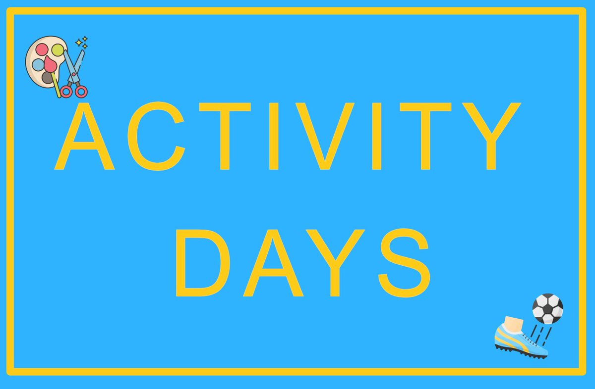 clydebankhigh's tweet photo. Activities Days
Wednesday 24 June: Normal timetable with some combined classes and a range of exciting activities taking place during lessons.
Thursday 25 June: Pupils will enjoy a full double period taking part in their chosen activity from the school activity programme. https://t.co/WmcaS13am4