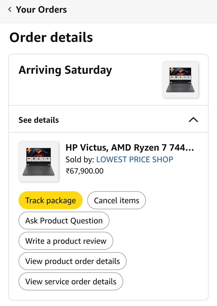 newgenTechy's tweet photo. @HP @HPIndia @amazonIN  I have purchased HP Victus laptop via amazon. And once it reached to us, laptop is not powering on and while connecting the charger cable the LED also not blinking or working. What need to do next https://t.co/k0bfWqH0ES