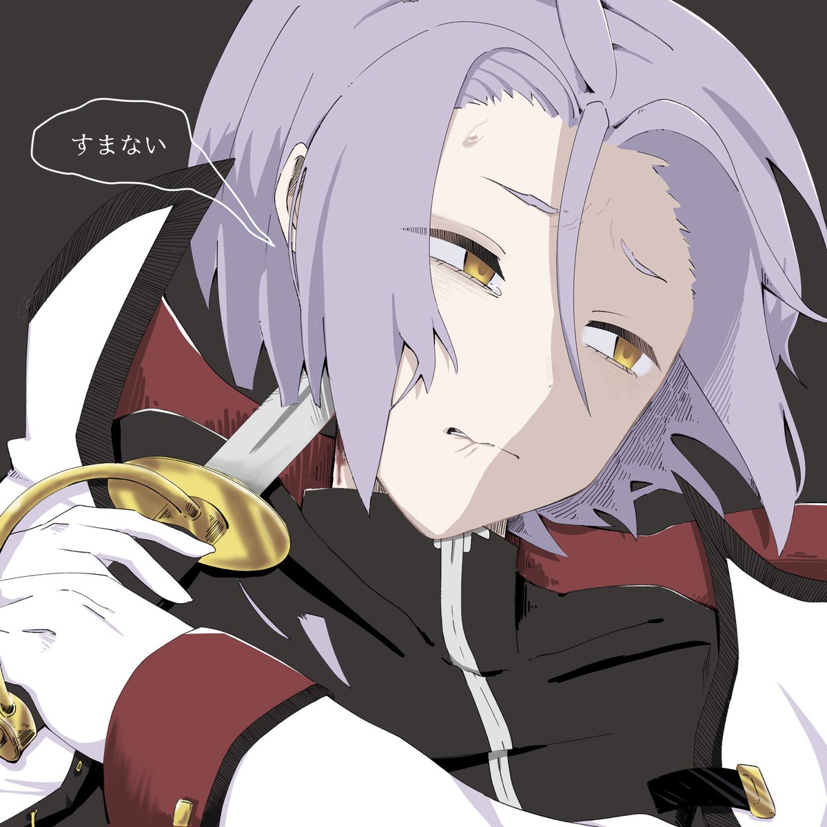 cofnyan's tweet photo. ス介錯後、自決に至るユはいる。。（願望） https://t.co/EyBdq0uTD8