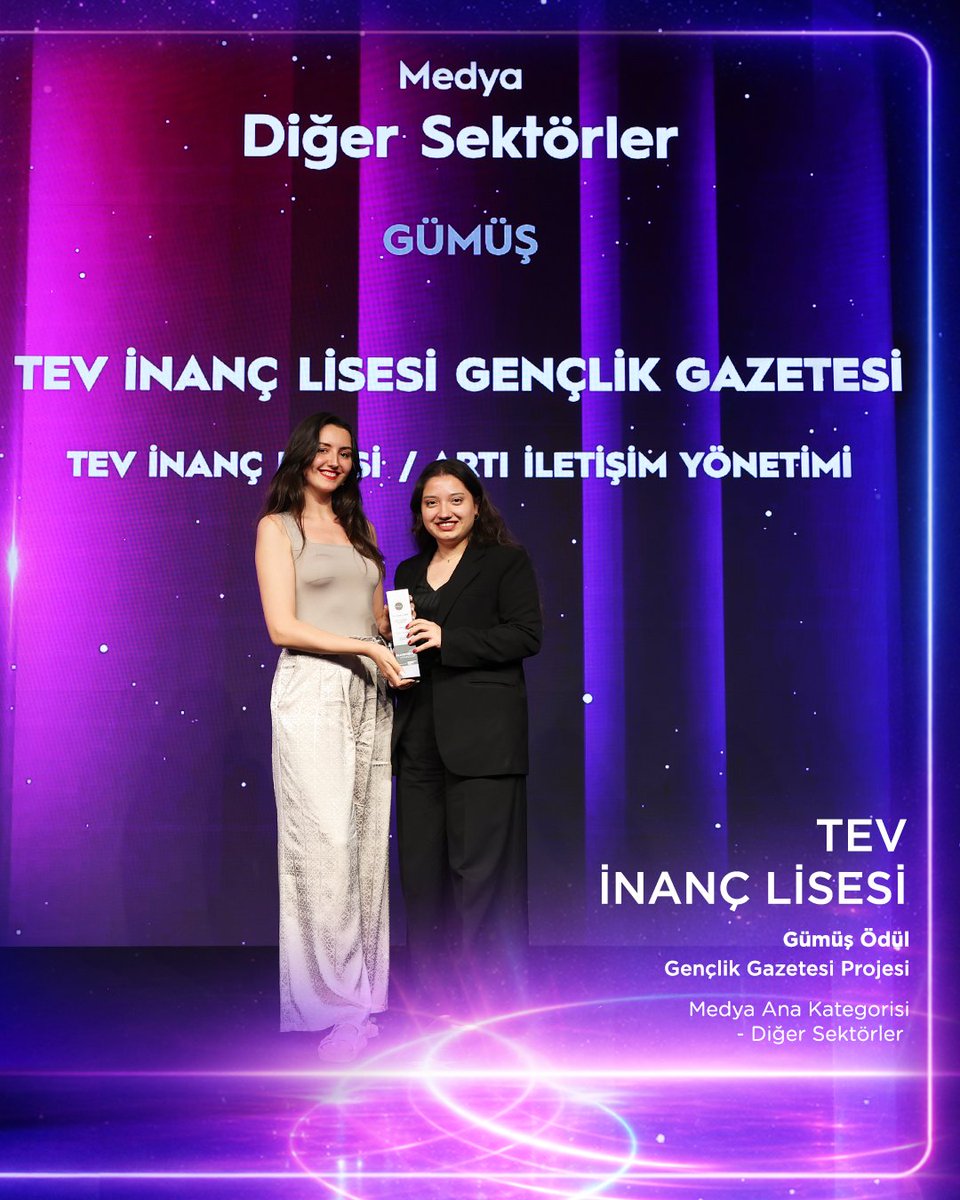 ARTIPR's tweet photo. TEV İnanç Lisesi ile hayata geçirdiğimiz ve bizi gururlandıran Gençlik Gazetesi projemiz, Brandverse Awards Medya - Diğer Sektörler kategorisinde Gümüş Ödüle layık görüldü. 🚀 https://t.co/hMjYvdDGtT