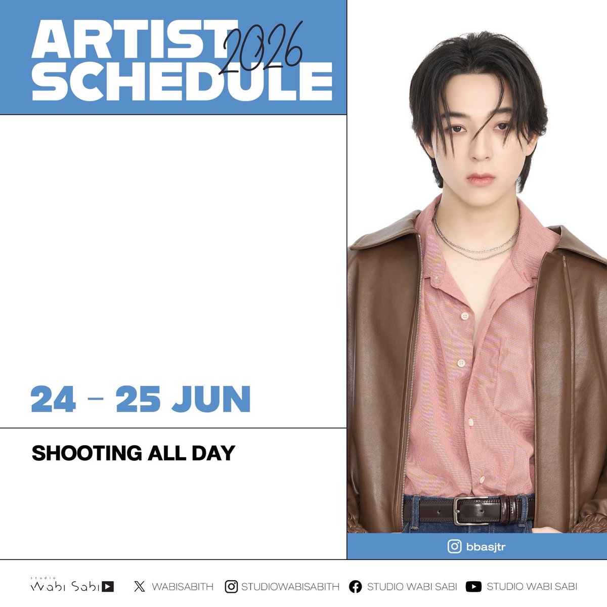 wabisabiTH's tweet photo. [Artist Schedule]
#StudioWabiSabi https://t.co/XPOsLNuQys