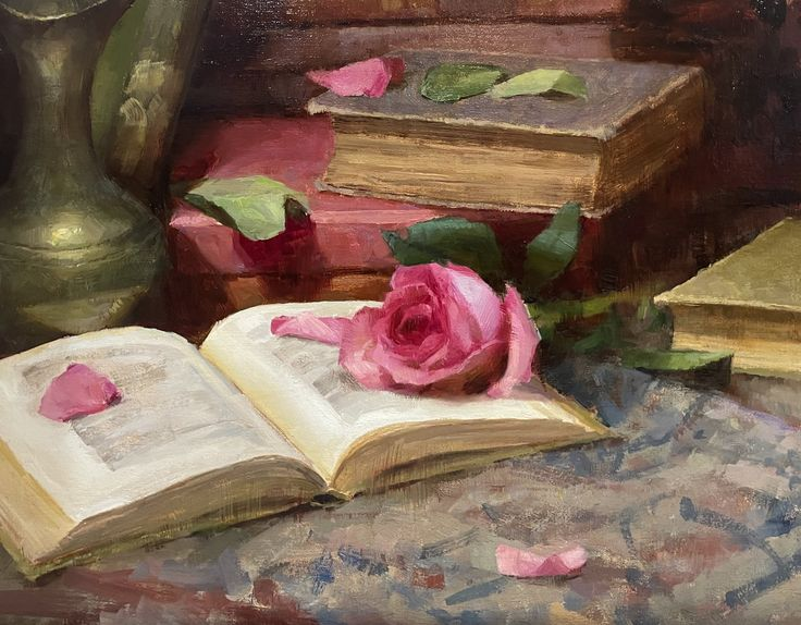 reminiscinbby's tweet photo. books in paintings https://t.co/NYZQCfLYpY