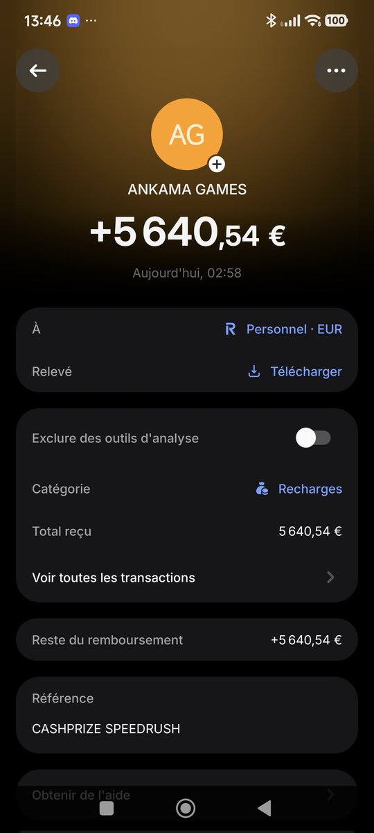 Ushuala's tweet photo. Ça paye de jouer à Dofus https://t.co/5W9z1RJC7Y