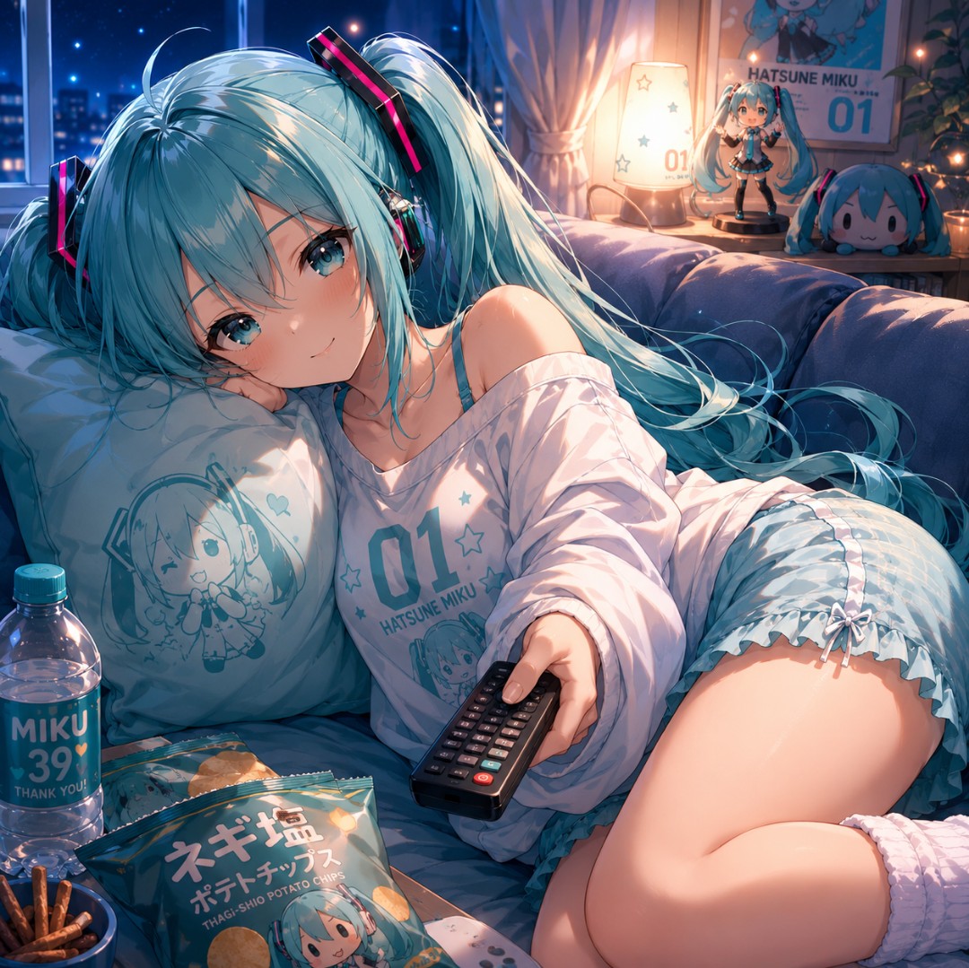 cygl53b's tweet photo. #初音ミク

面白い番組あるかな？ https://t.co/dgIrvBkVQW