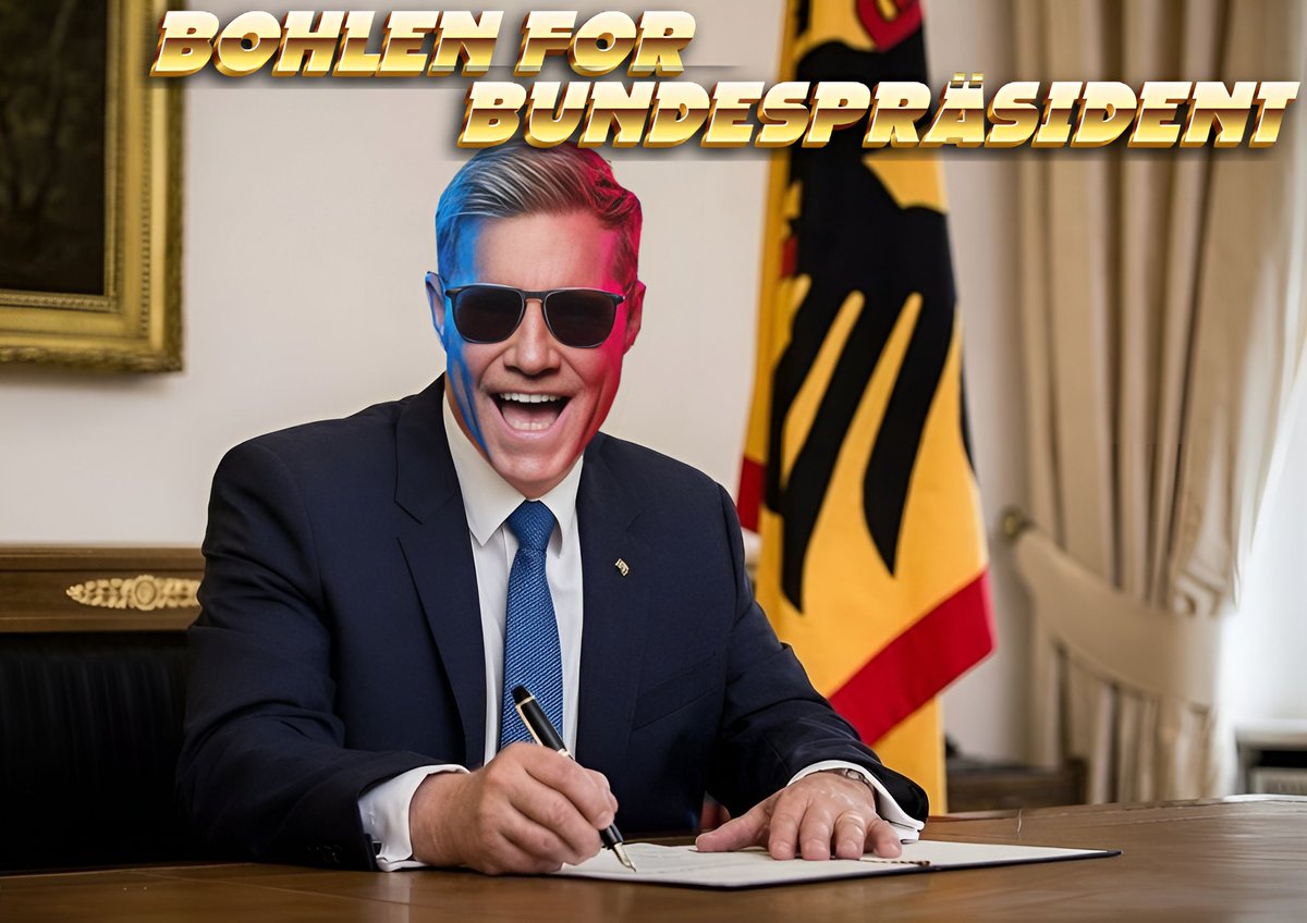 MarkusWint89451's tweet photo. @Dominik_Kettner Bohlen for President! https://t.co/rWyjvTDQ2a