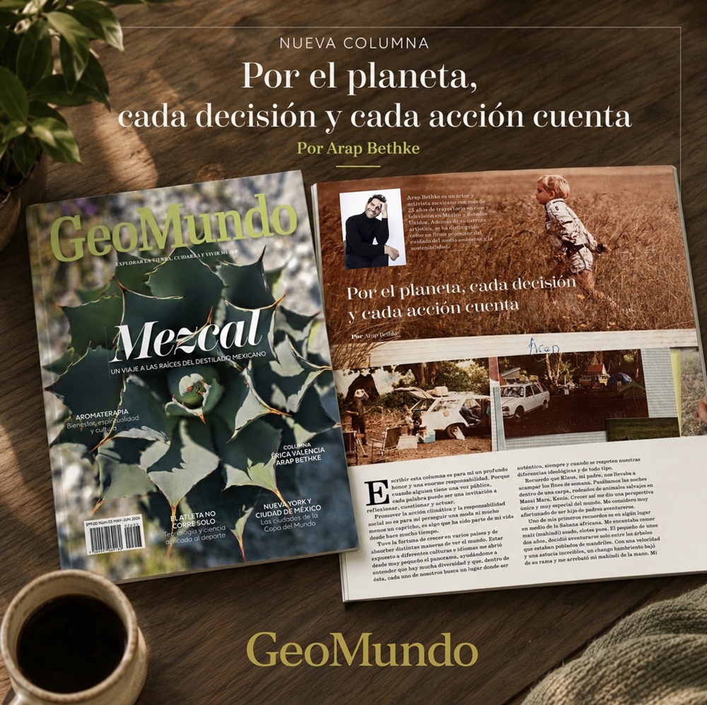 G7Magazine's tweet photo. Arap Bethke se estrena como columnista de la revista GeoMundo  https://t.co/NXtXwfWpi8 https://t.co/13ZpWIA7Tb