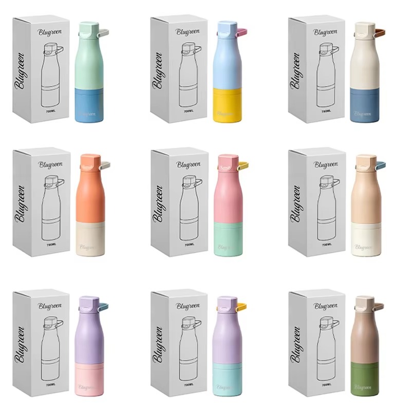 __Blugreen's tweet photo. �� 700ml stainless steel vacuum bottle with hidden handle and built-in storage compartment.

12h hot &amp; 24h cold retention. OEM/ODM customization available.

MOQ 3000pcs

📧 elena@blugreen.cn
🌐 https://t.co/m7MqiTUvzw

#blugreen #waterbottle #vacuumflask #oem #odm https://t.co/0nQgJLfZ3O