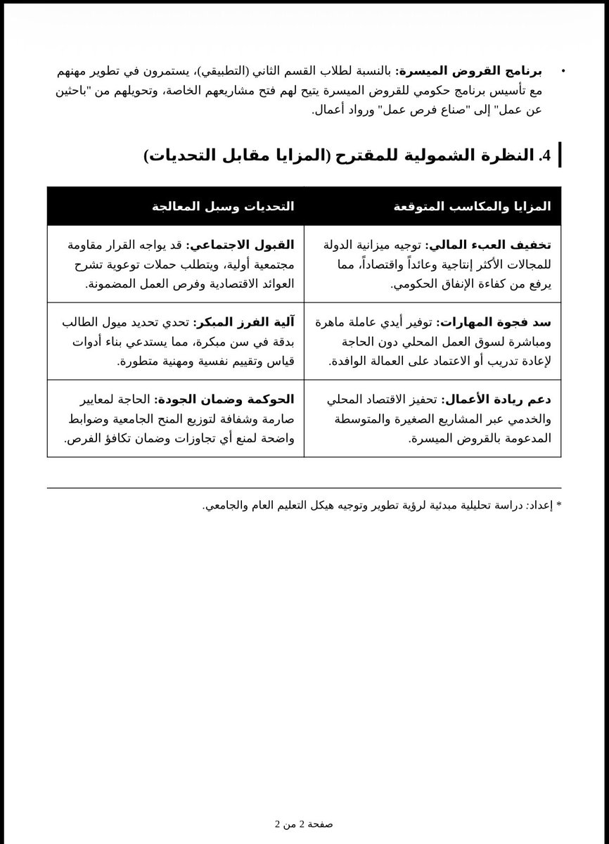 ALSHUTAYLI's tweet photo. ملف فيه المقترح مع التوقعات للتحديات المستقبلية وفوائده https://t.co/UrDnChdeEY