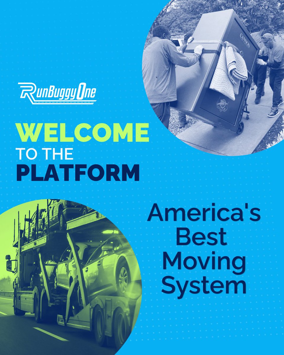 GoRunBuggy's tweet photo. Setting the standard in every move 🇺🇸🚛 Welcome, America's Best Moving System!

#WelcomeToRunBuggy #MovingCompanies #StorageCompanies #GetShipDone #Partnership #ShipCarsSmarter https://t.co/PEIz6nndx7