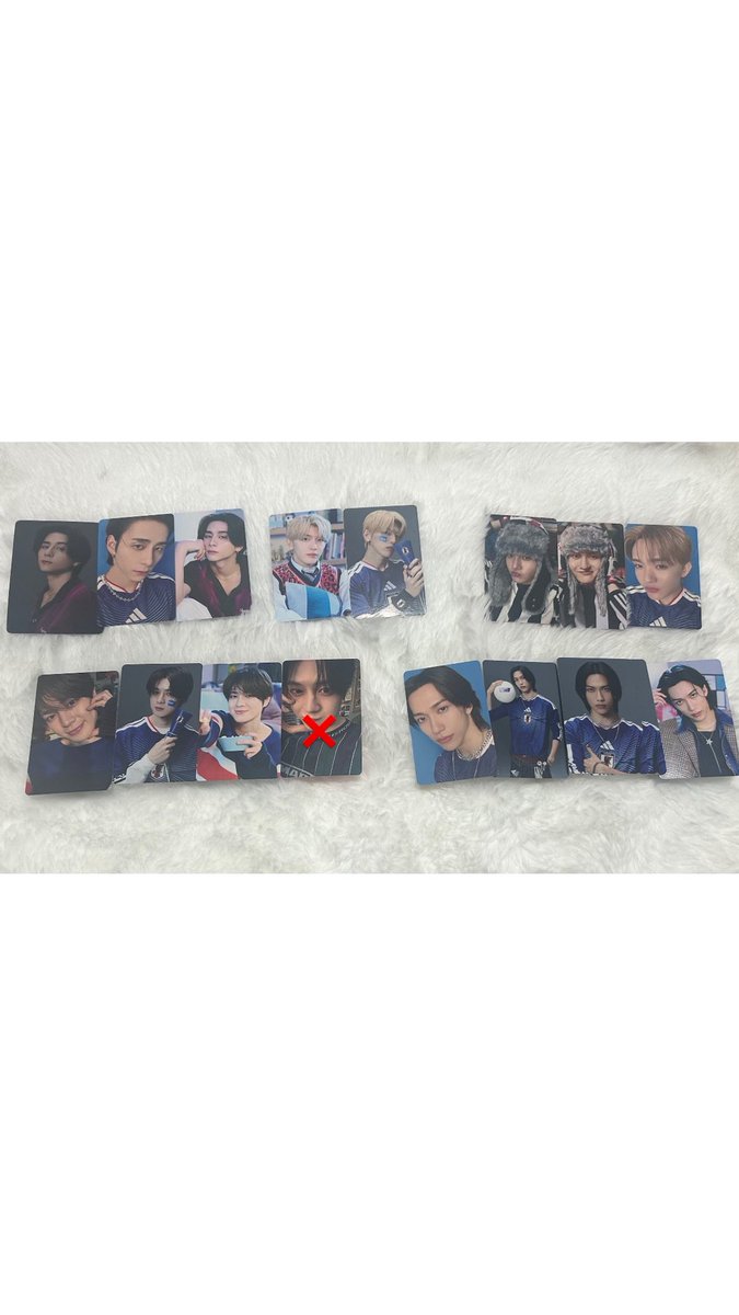 fnt_ini's tweet photo. JI BLUE 景色 封入 HMV 特典

【譲】 與那城 白岩 河野 佐藤 川西 金城 西 田島 髙塚 佐野 池崎

【求】 後藤JI BLUE関連 または 後藤 藤牧の過去物

比率違いの交換可能です❕

7/5関西オフラ手渡しまたは大阪市内手渡し、郵送も可能です📮

お気軽にお声掛けください🙇🏻‍♀️

#INI交換 #JO1交換 https://t.co/bDAbneeVQ4