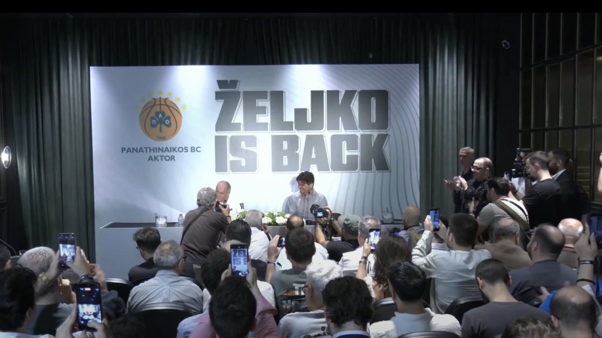 ZeljkoPanticDCC's tweet photo. Poražavajuće je za Srbiju da nakon najvećeg tenisera svih vremena, najveći košarkaški trener Evrope praktično beži od iživljavanja ludog tiranina u Atinu. I ma kako se Vučićevi medijski radnici trudili da objasne kako je Đoković propali teniser i kako je Željka vreme pregazilo, postoji svet van Srbije koji ima oči i uši, pa u skladu sa tim i reaguje. Nakon svega doživljenog u Vučićevoj Srbiji, Željko postaje najplaćeniji trener Evrope ikada i to je poruka za sebe. Srećno Željko! 🙏🏻🔥💪🏻