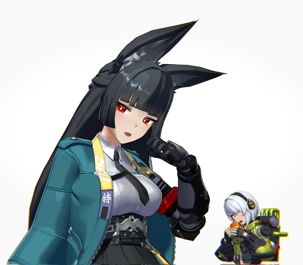 indexsmut's tweet photo. Foid hunter

models by : @DaB_neko 

#zzzero #ゼンゼロ #ZZZ #3DCG #b3d https://t.co/C4szNuGRWA
