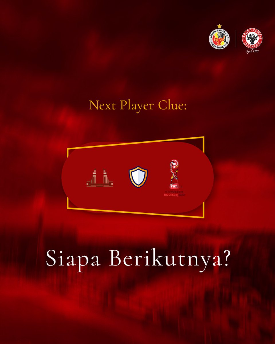 SemenpadangFCID's tweet photo. Pernah menjadi bagian dari sejarah, kini kembali untuk perjuangan berikutnya. ❤️

Welcome back, Esteban Vizcarra! 🔴🟡⚫️
Ranah Minang kembali menyambut sang maestro. 🐃

#semenpadangfc #welcomeback #estebanvizcarra #kabausirah https://t.co/WtAAlOvjie