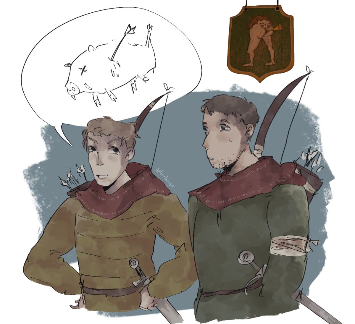 benkiiyo's tweet photo. Playing kcd #hansry https://t.co/6iv0DsFrNy