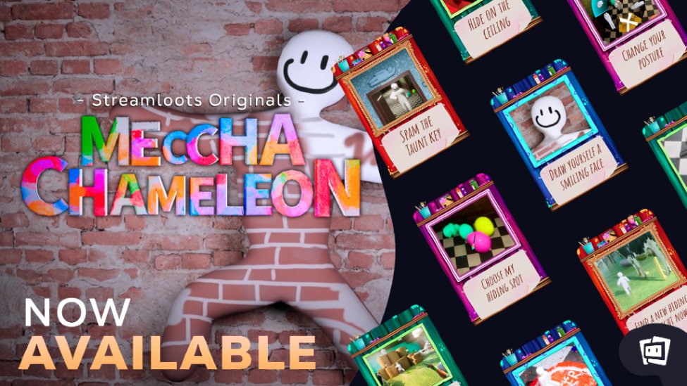 streamloots's tweet photo. 📅 Streamloots Weekly Recap – From 06/15/2026 to 06/21/2026

🎨 New Collection: MECCHA CHAMELEON

Have a great week! 🫂 https://t.co/E1sdAp4gR1