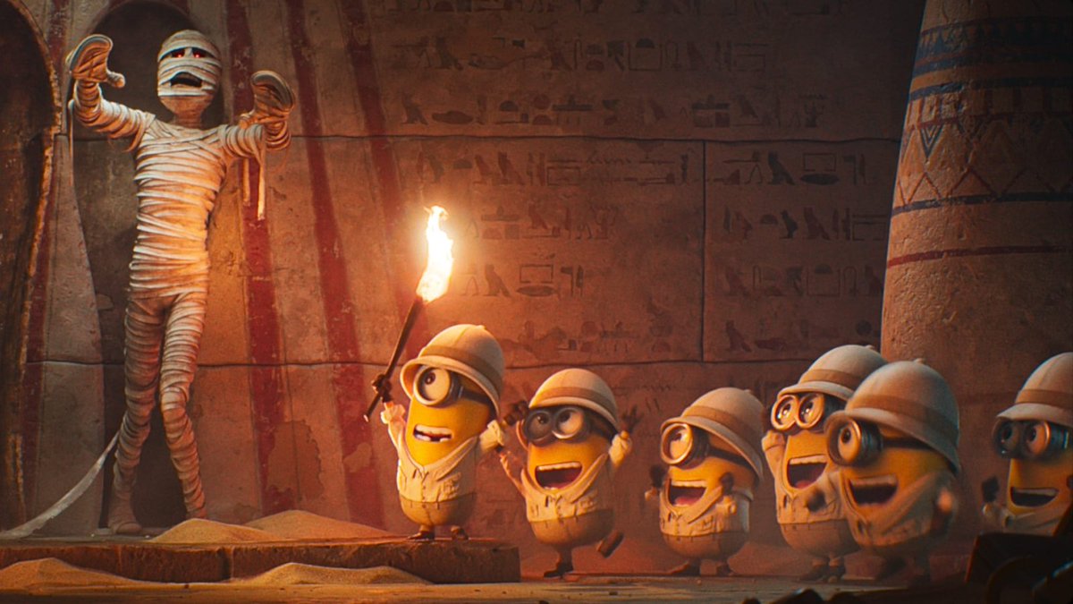 empiremagazine's tweet photo. "It will keep the Minion-sized people in your life happy."

In Illumination's latest Minions &amp; Monsters, the Minions find themselves in Hollywood, where they look for monsters to cast in their very own creature feature.

Read the Emprie review: https://t.co/9ItnDlt1vE https://t.co/shwfk4B5zr