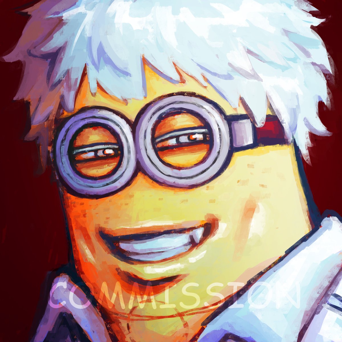 DreadfulPencils's tweet photo. minion yoshikaru bite marks commissioned by nisa's friend... #thesummerhikarudied #yoshikaru

i got caught in the crossfire https://t.co/mBtITnzhQP