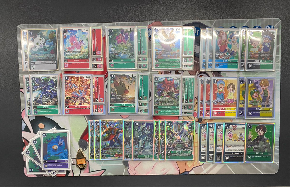 Marineford_TCG's tweet photo. 『카드킹덤 마린포드』
2026. 6. 22 (월) #디지몬카드게임 입상덱

🏆 디지몬 하기 좋은날 cs 우승 (4인)
▶ 【김현우】 님의 《녹 어드벤처》

🎉 축하드립니다! 

■ Contact &amp; Community
▶ https://t.co/cA7nF506Ja

#DigimonCardGame
#DigimonLiberator
#TCG #Marineford_TCG https://t.co/vElIh54V4K