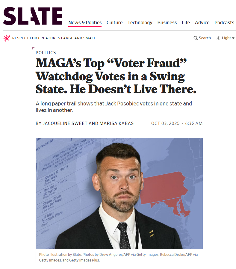 10000sway's tweet photo. @JackPosobiec Hey there, Sweetie...

Why do you vote in which you do not reside??? https://t.co/nQ8UV4Fisq