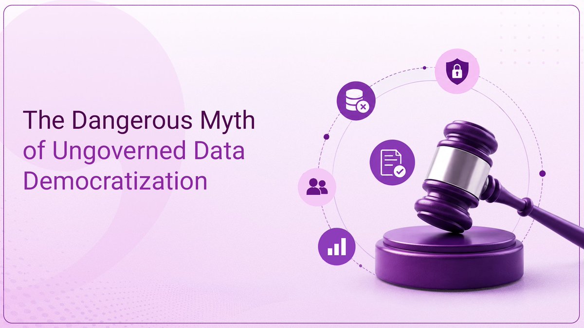 QUAERISAI's tweet photo. More data access.
More hallucinations.
More conflicting answers.
More risk.

"Data democratization" without governance isn't empowerment.

It's just faster chaos.

#EnterpriseAI #DataGovernance #BI https://t.co/anQWvnDv8c