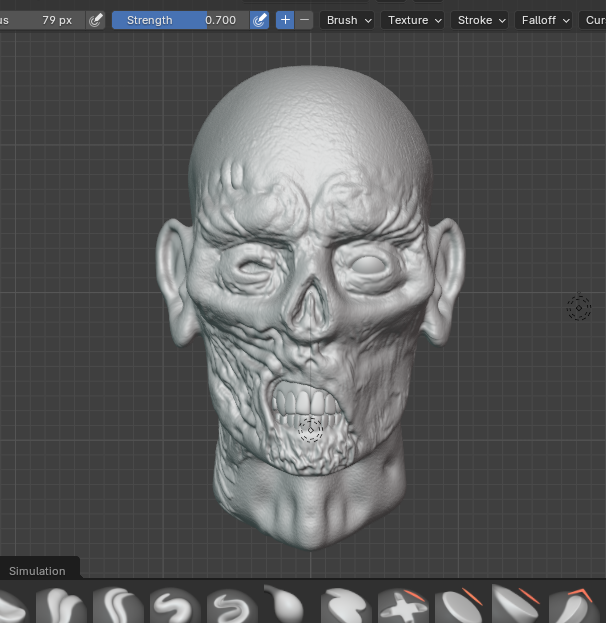 the_maxwelll's tweet photo. tentando fazer um zumbi. um dia acabo
#blender #art #zombie https://t.co/StXOTXm7LC