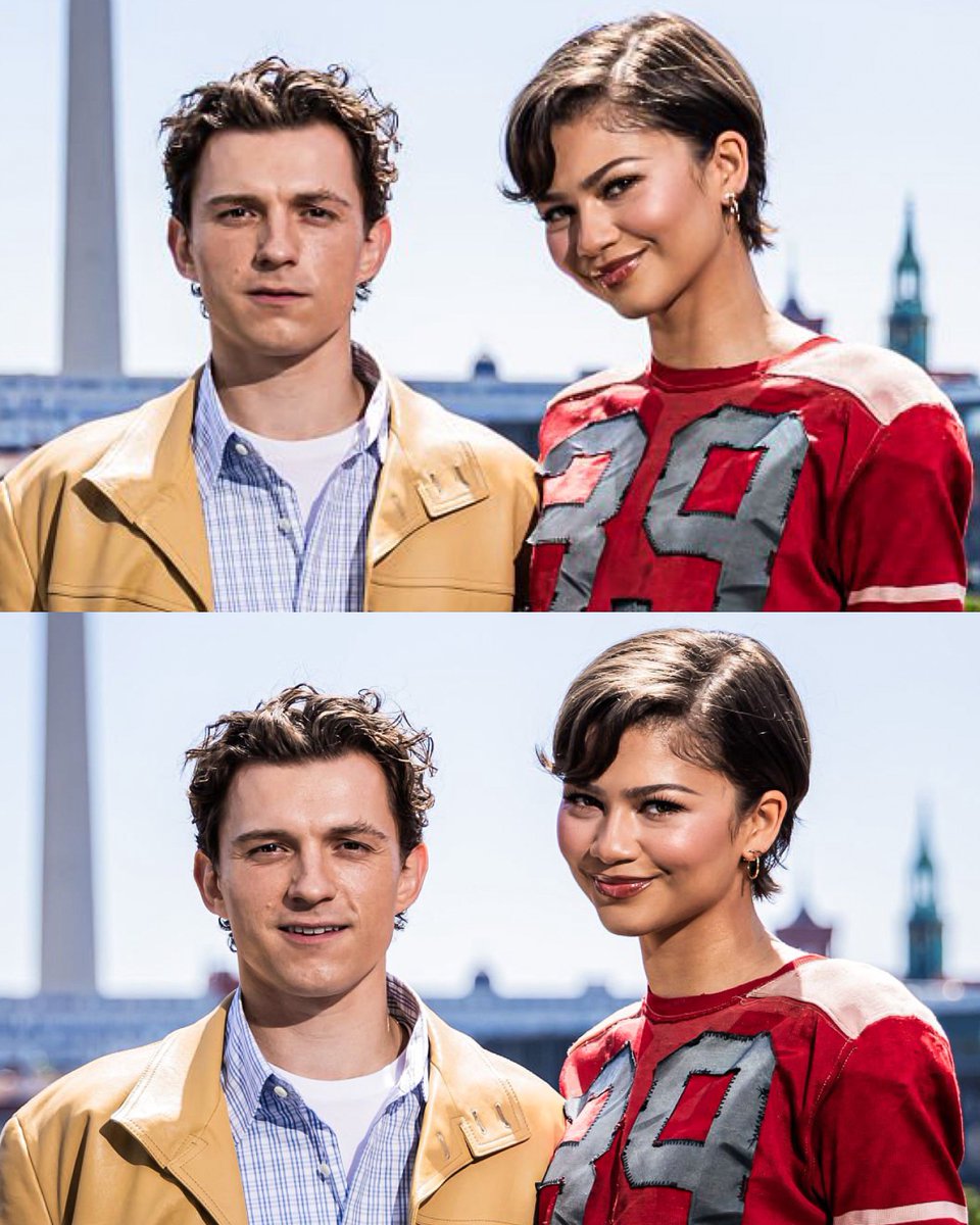 _filmcrave's tweet photo. Tom Holland and Zendaya at the ‘SPIDER-MAN: BRAND NEW DAY’ photocall in Berlin. 📷 https://t.co/BtpGpyKceV