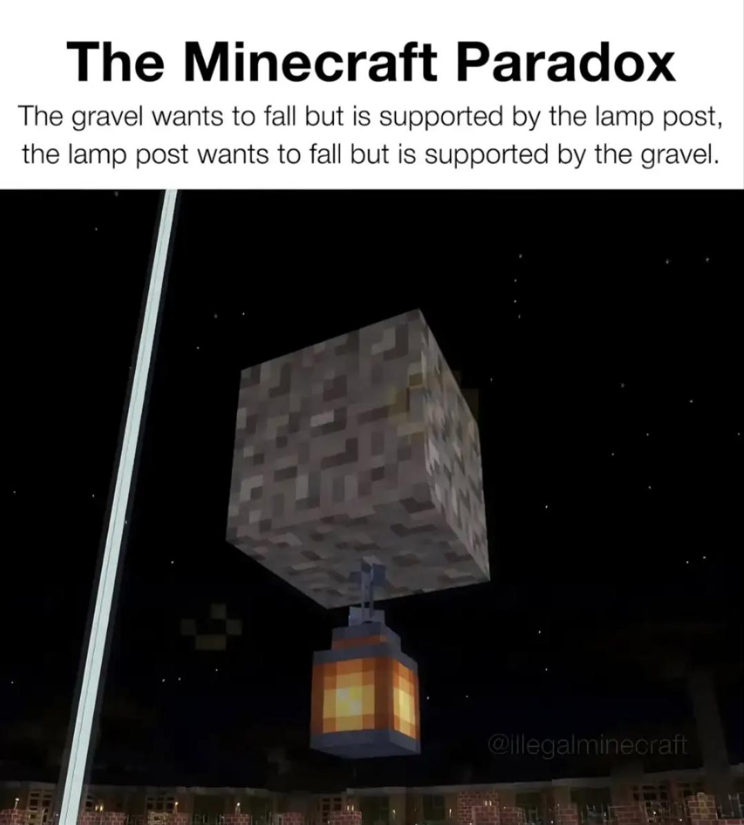 MinecraftMeme16's tweet photo. Is this possible? https://t.co/OBAeo3108U