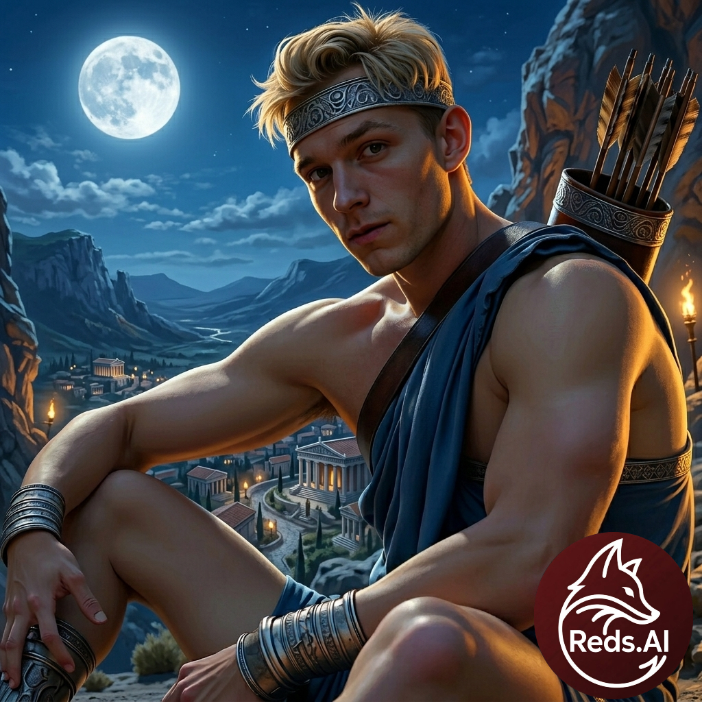 RedsAIx's tweet photo. Greek Gods Series #8
Tom Holland as Artemis, The God of the Hunt https://t.co/nkFxN5xAW5