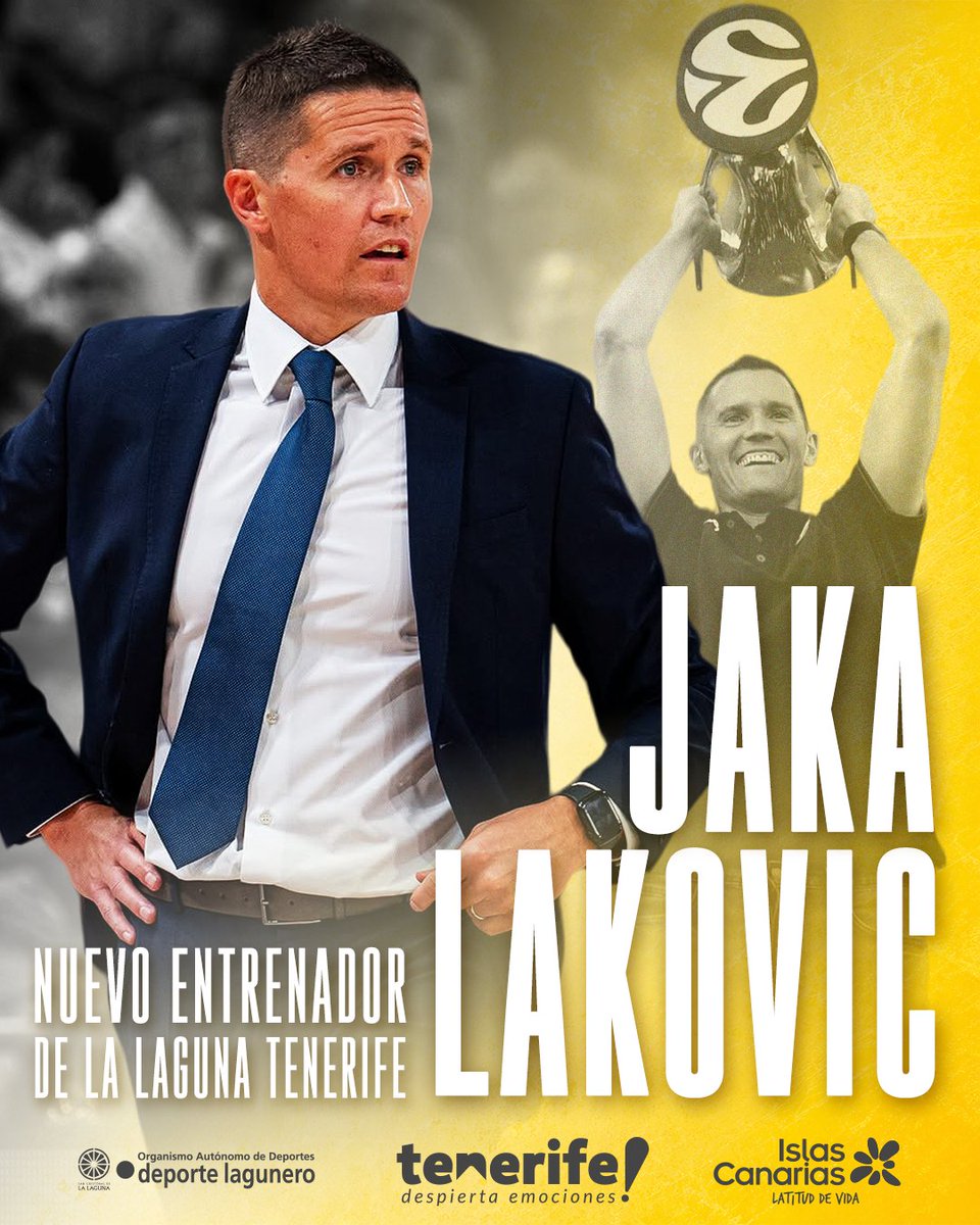 AlexArbelo's tweet photo. Desde hoy, a muerte con @LakovicJaka durante su estancia en el @CB1939Canarias. No lo tendrá sencillo, todo lo contrario. Mantener el nivel es un reto de altura, ojalá que salga bien. Firma por dos años... https://t.co/KBxSTd6W6W