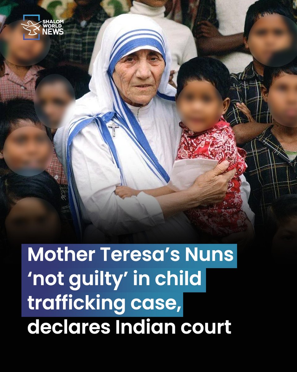 shalomworldnews's tweet photo. The Ranchi district court in India has acquitted Sister Concilia of the Missionaries of Charity and two others, clearing them of all charges in the 2018 Ranchi child trafficking case. 
#motherteresa #motherteresanuns #shalomworldnews https://t.co/cEO2ZQdDQt