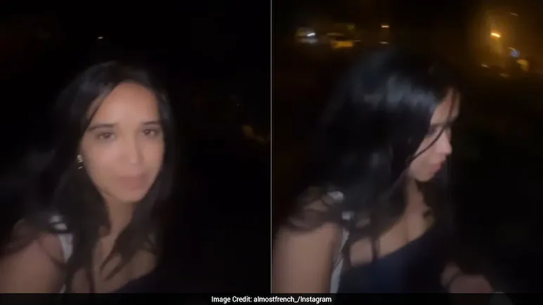 ndtv's tweet photo. Indian Woman Highlights Safety And Freedom While Walking Alone At 4:30 AM In France https://t.co/6KRZB1GuOR https://t.co/fd6WgDeO0M