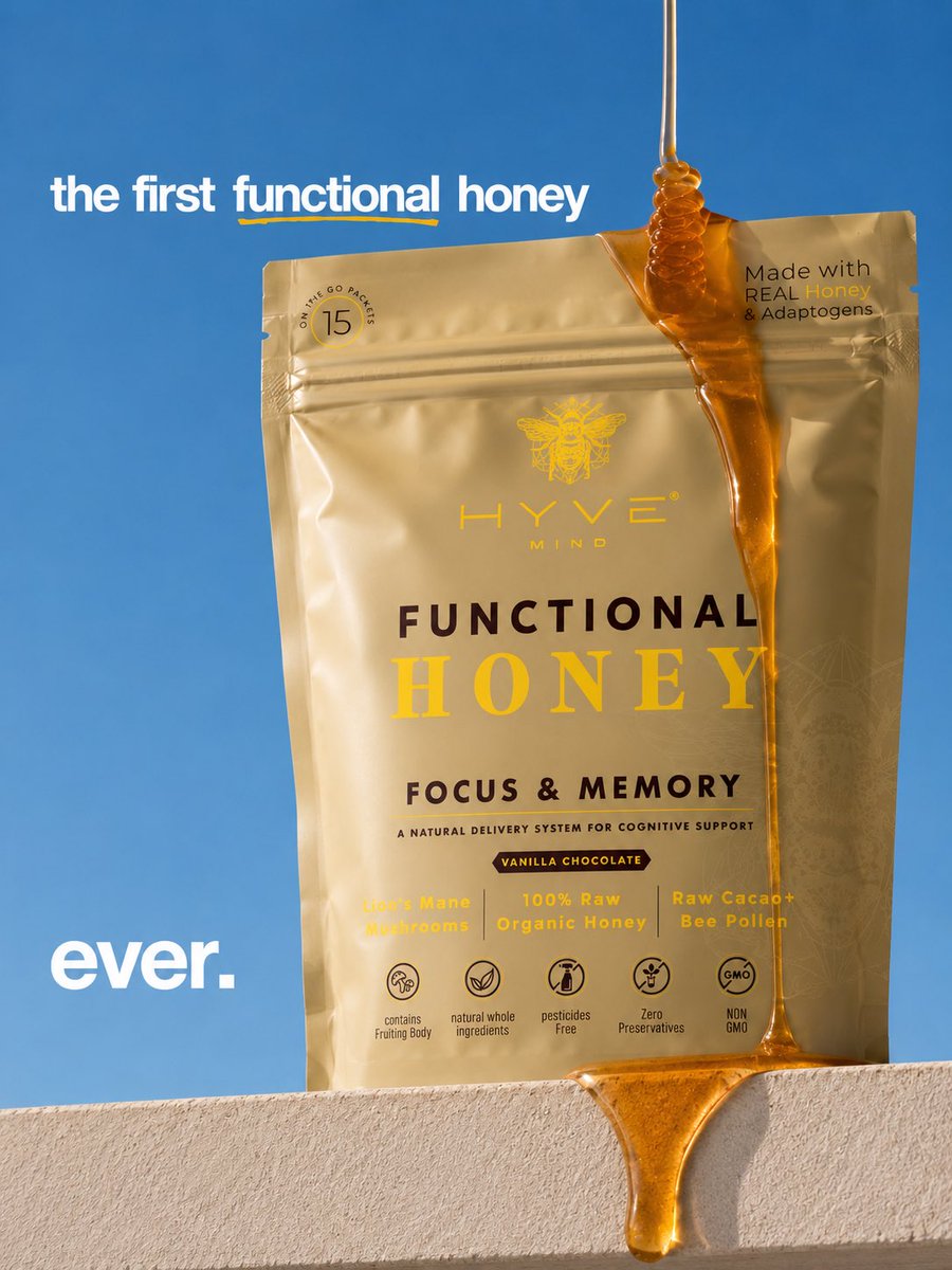FunctionalHoney's tweet photo. But does being “first” actually matter? 

No, having the best product with the cleanest ingredients does! 

Don’t buy into the same old founders “dorm room” story. Do the research, check the ingredients and sources! 

Real is Rare - https://t.co/oT893RTl87 https://t.co/KXPvSfXtSC