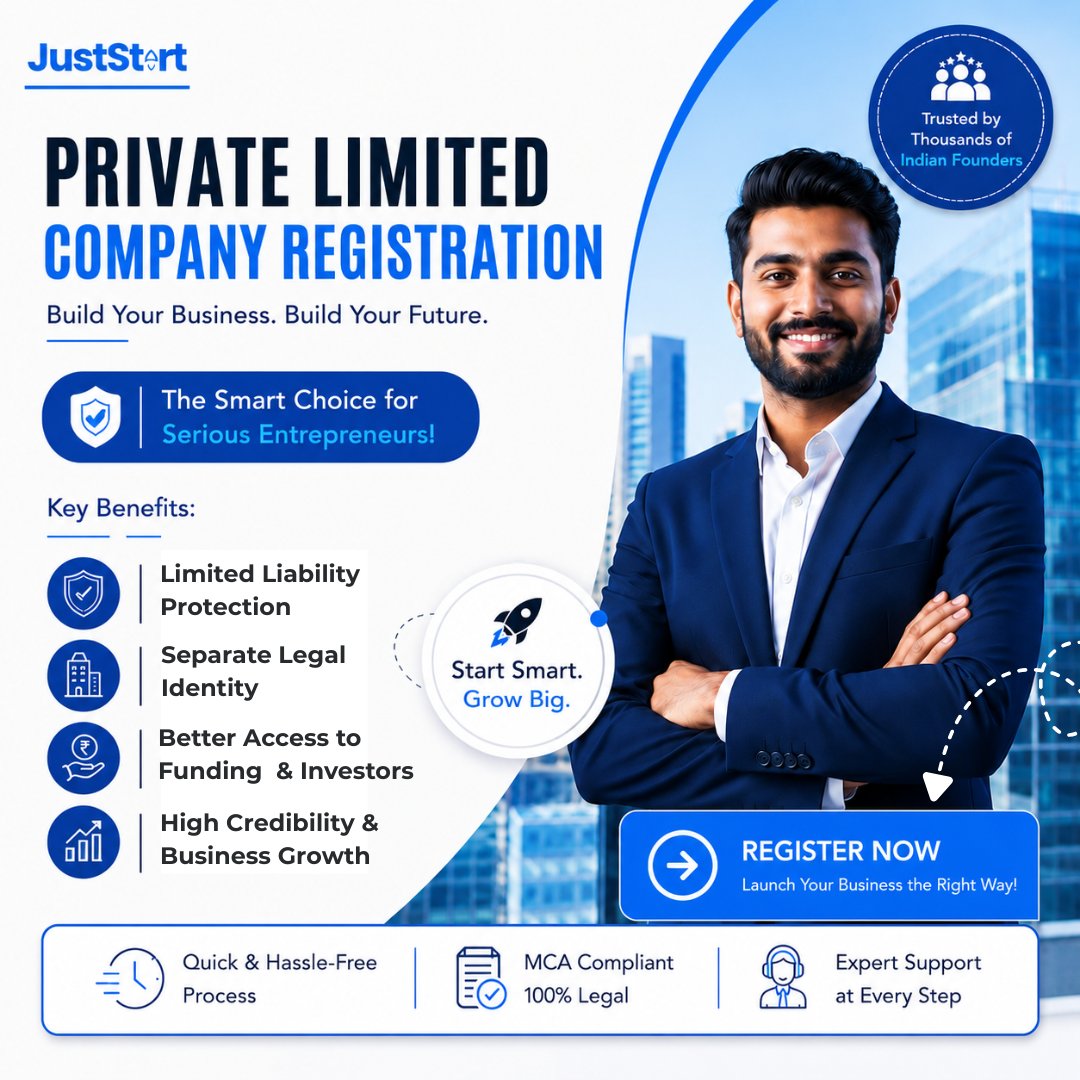 daisyblossom93's tweet photo. Ready to scale or pitch to investors? A Private Limited Company is the ultimate legal structure for serious founders.

📲 Call +91 9315513354 or click the link in our bio to launch the right way!

#StartupIndia #PrivateLimited #CompanyRegistration #JustStart #BusinessGrowth https://t.co/aQOxukht0m