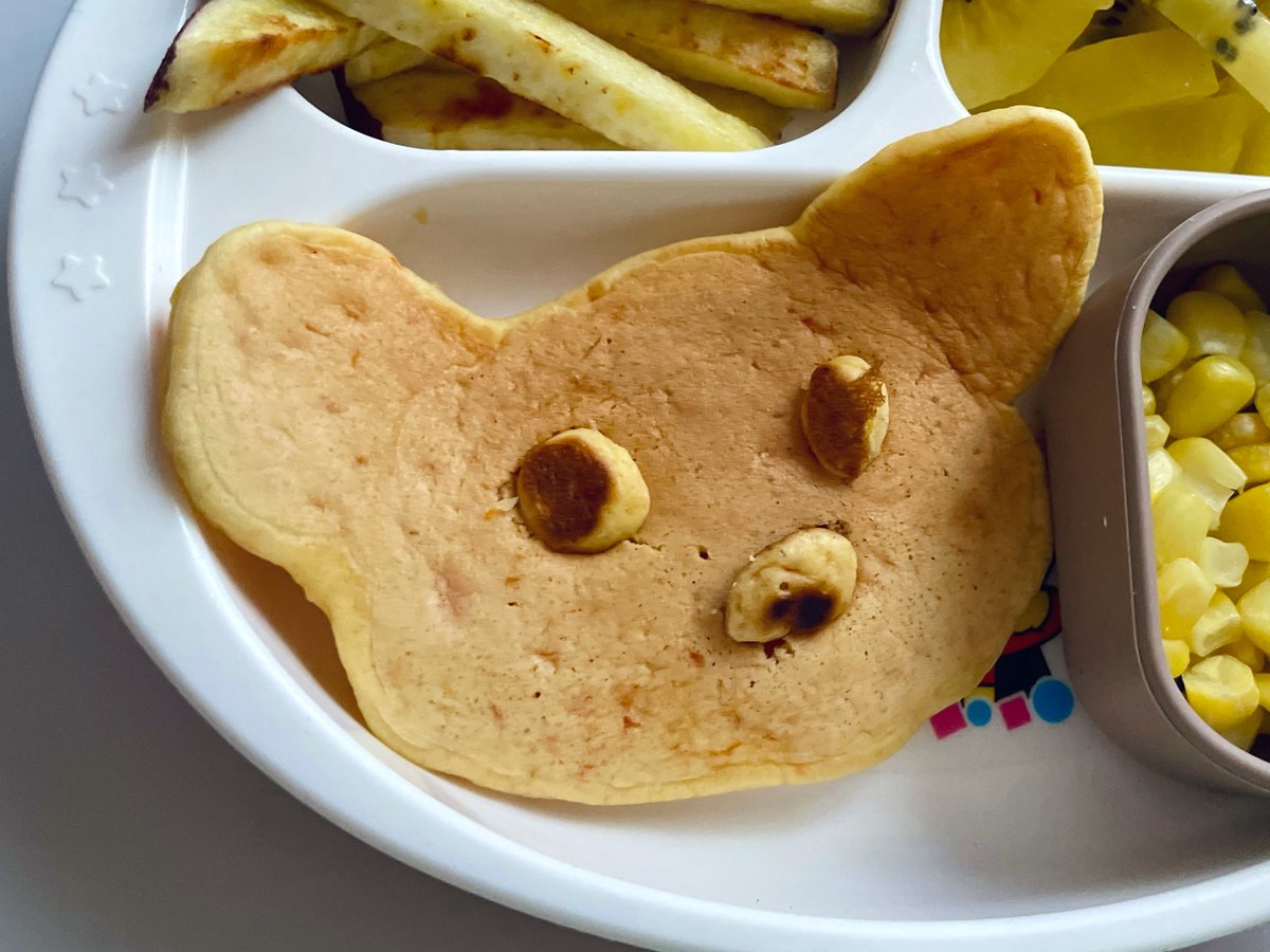 chisoudesu's tweet photo. 何とかクマとして生まれてもらったホットケーキ4 何となく黒目と白目がある…
一瞬の輝き https://t.co/lItnMQHSFi