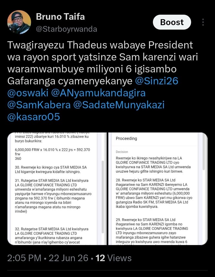 Starboyrwanda's tweet photo. @kemnique @NgomaDistrict https://t.co/y1oCDUBPdI