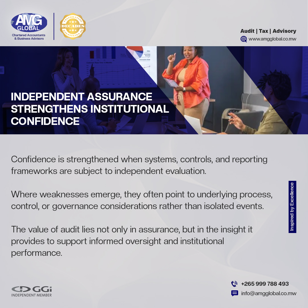AMGGlobalMW1's tweet photo. Independent assurance provides confidence. Insight creates value.

🌐 https://t.co/ZqLFb84VJh https://t.co/3DGT9H08Qy