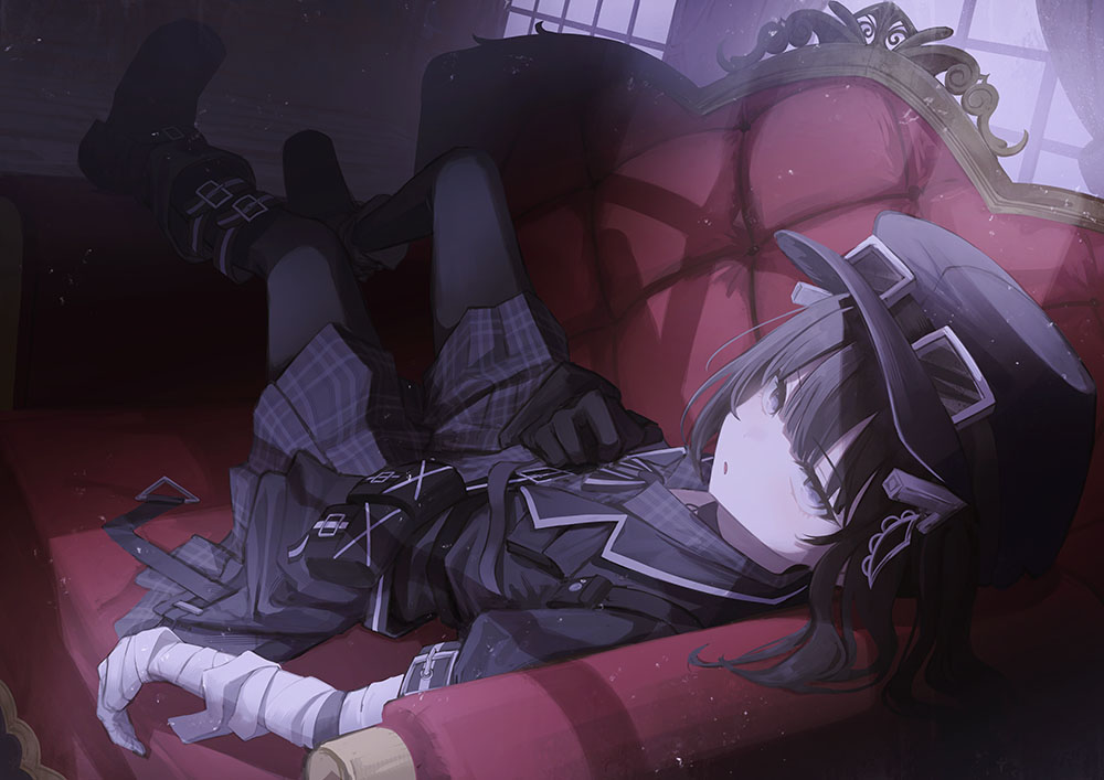 yako_mashiro's tweet photo. 6月19日発売の『魔法少女ノ魔女裁判  クリエイターズアートブック -虚実-』にて、 黒部ナノカさんを描かせていただいております。
よろしくお願いします！ https://t.co/IB7rz6Zipk